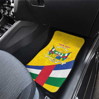 Central African Republic Independence Day Car Mats Coat Of Arms Proteas