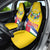 Central African Republic Independence Day Car Seat Cover Coat Of Arms Proteas
