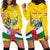 Personalised Central African Republic Independence Day Hoodie Dress Coat Of Arms Proteas