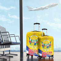 Central African Republic Independence Day Luggage Cover Coat Of Arms Proteas