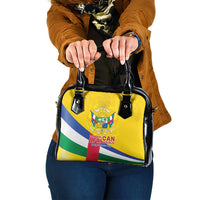 Central African Republic Independence Day Shoulder Handbag Coat Of Arms Proteas