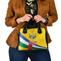 Central African Republic Independence Day Shoulder Handbag Coat Of Arms Proteas