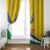 Central African Republic Independence Day Window Curtain Coat Of Arms Proteas