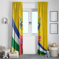 Central African Republic Independence Day Window Curtain Coat Of Arms Proteas