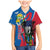 Personalised Central African Republic Family Matching Mermaid Dress and Hawaiian Shirt Elephant Coat Of Arms