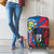 Personalised Central African Republic Luggage Cover Elephant Coat Of Arms