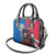 Personalised Central African Republic Shoulder Handbag Elephant Coat Of Arms