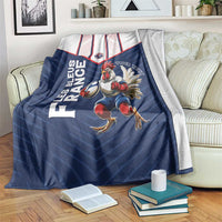 France Rugby Custom Blanket Allez Les Bleus - Sporty Style