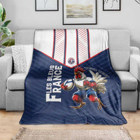 France Rugby Custom Blanket Allez Les Bleus - Sporty Style
