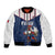 France Rugby Custom Bomber Jacket Allez Les Bleus - Sporty Style
