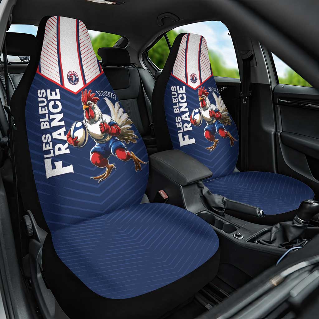 France Rugby Custom Car Seat Cover Allez Les Bleus - Sporty Style