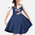 France Rugby Custom Family Matching Puletasi and Hawaiian Shirt Allez Les Bleus - Sporty Style