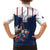 France Rugby Custom Family Matching Short Sleeve Bodycon Dress and Hawaiian Shirt Allez Les Bleus - Sporty Style