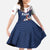 France Rugby Custom Family Matching Tank Maxi Dress and Hawaiian Shirt Allez Les Bleus - Sporty Style