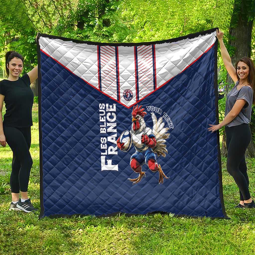 France Rugby Custom Quilt Allez Les Bleus - Sporty Style