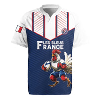 France Rugby Custom Rugby Jersey Allez Les Bleus - Sporty Style