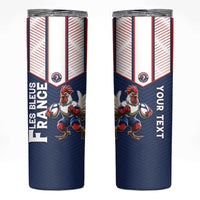 France Rugby Custom Skinny Tumbler Allez Les Bleus - Sporty Style