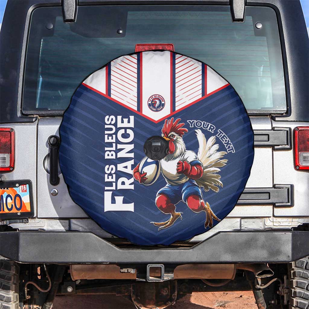 France Rugby Custom Spare Tire Cover Allez Les Bleus - Sporty Style