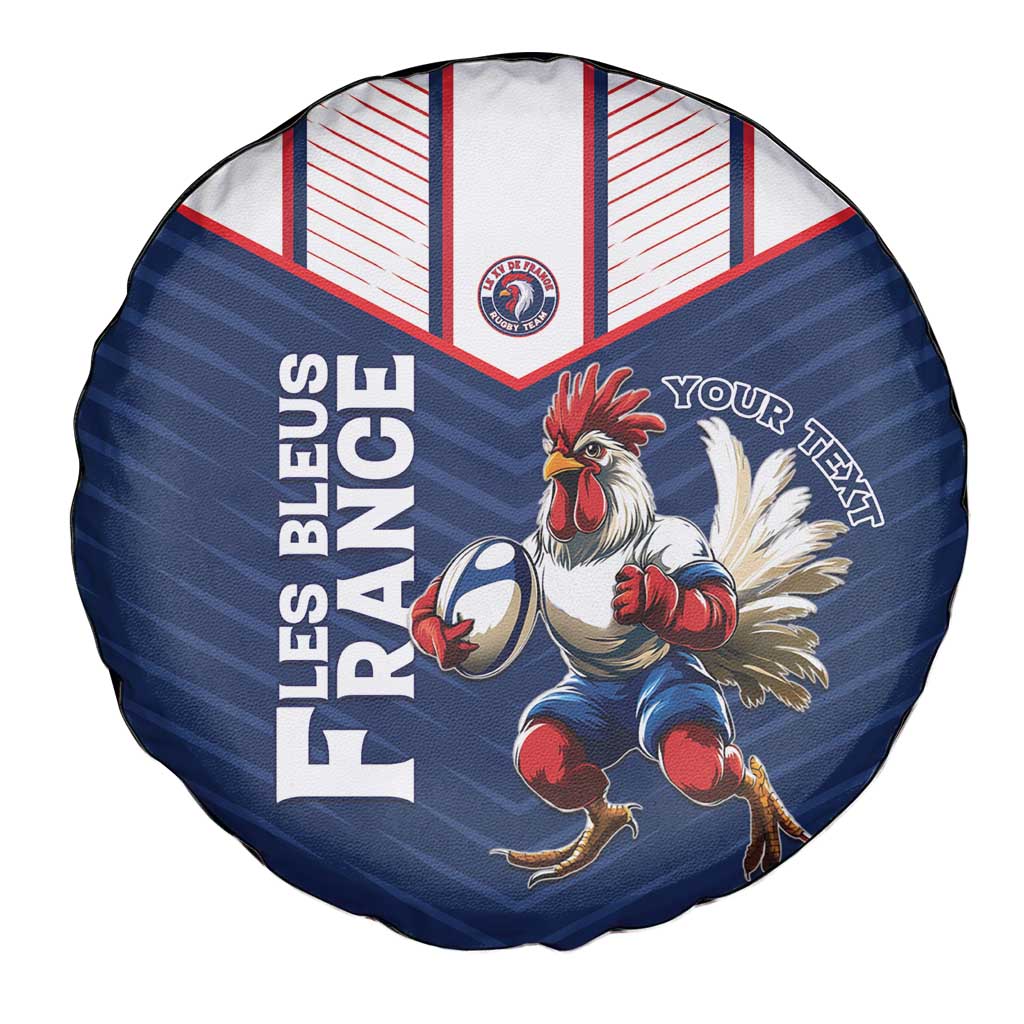 France Rugby Custom Spare Tire Cover Allez Les Bleus - Sporty Style