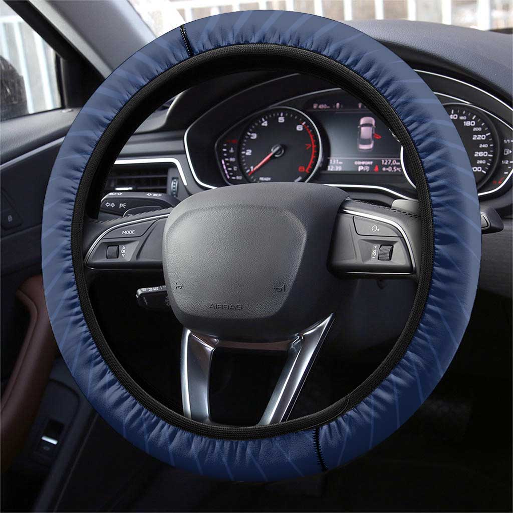 France Rugby Steering Wheel Cover Allez Les Bleus - Sporty Style