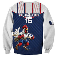France Rugby Custom Sweatshirt Allez Les Bleus - Sporty Style