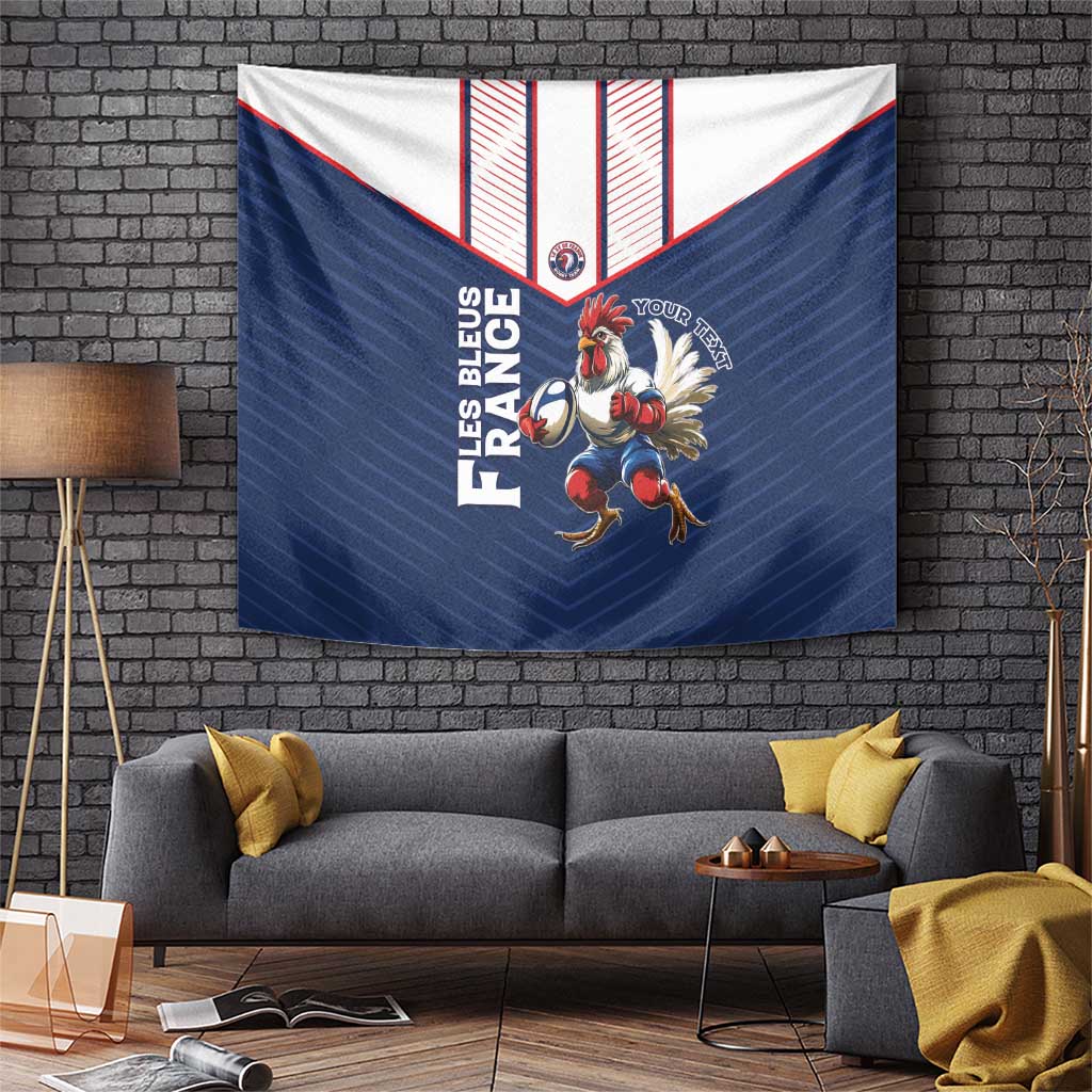 France Rugby Custom Tapestry Allez Les Bleus - Sporty Style