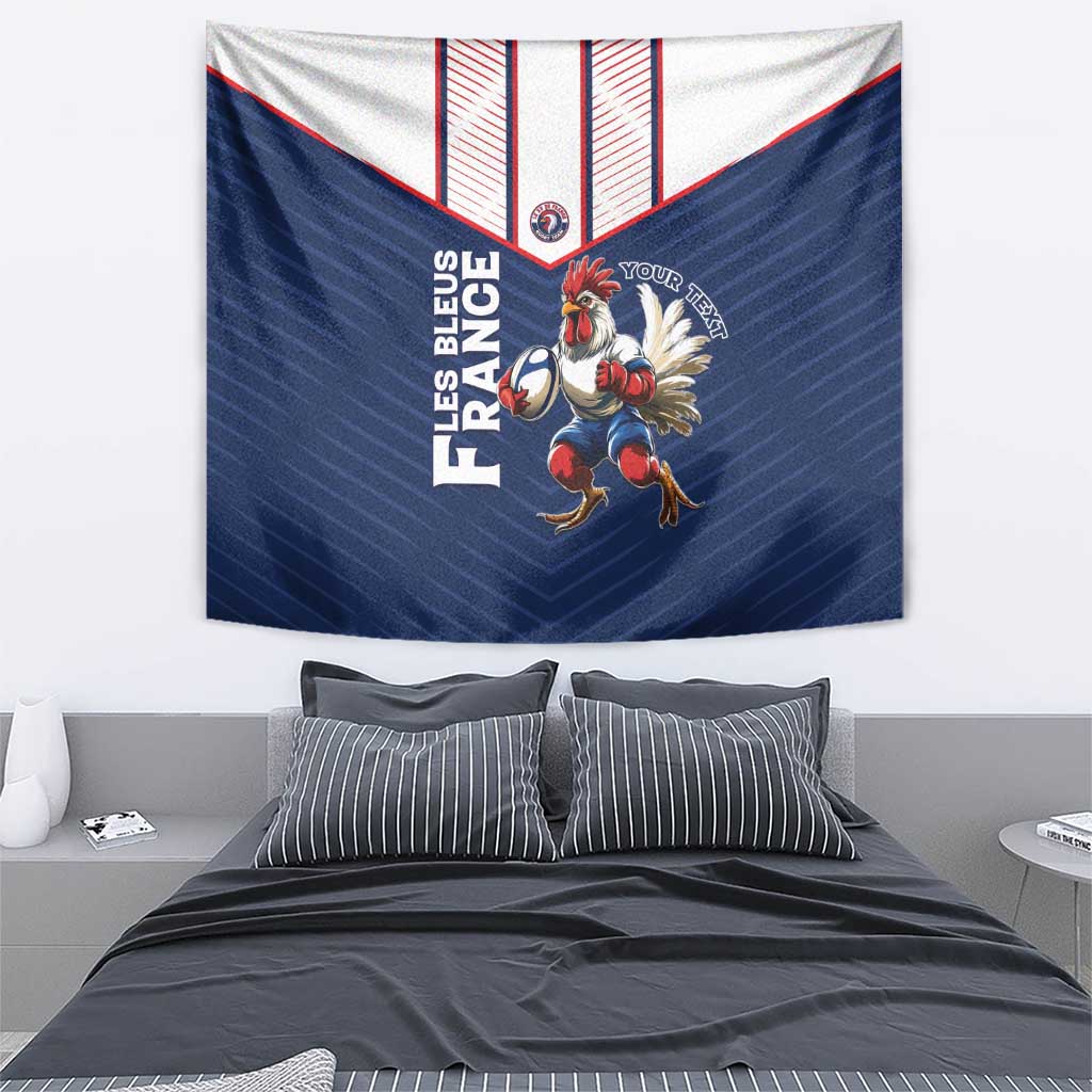 France Rugby Custom Tapestry Allez Les Bleus - Sporty Style