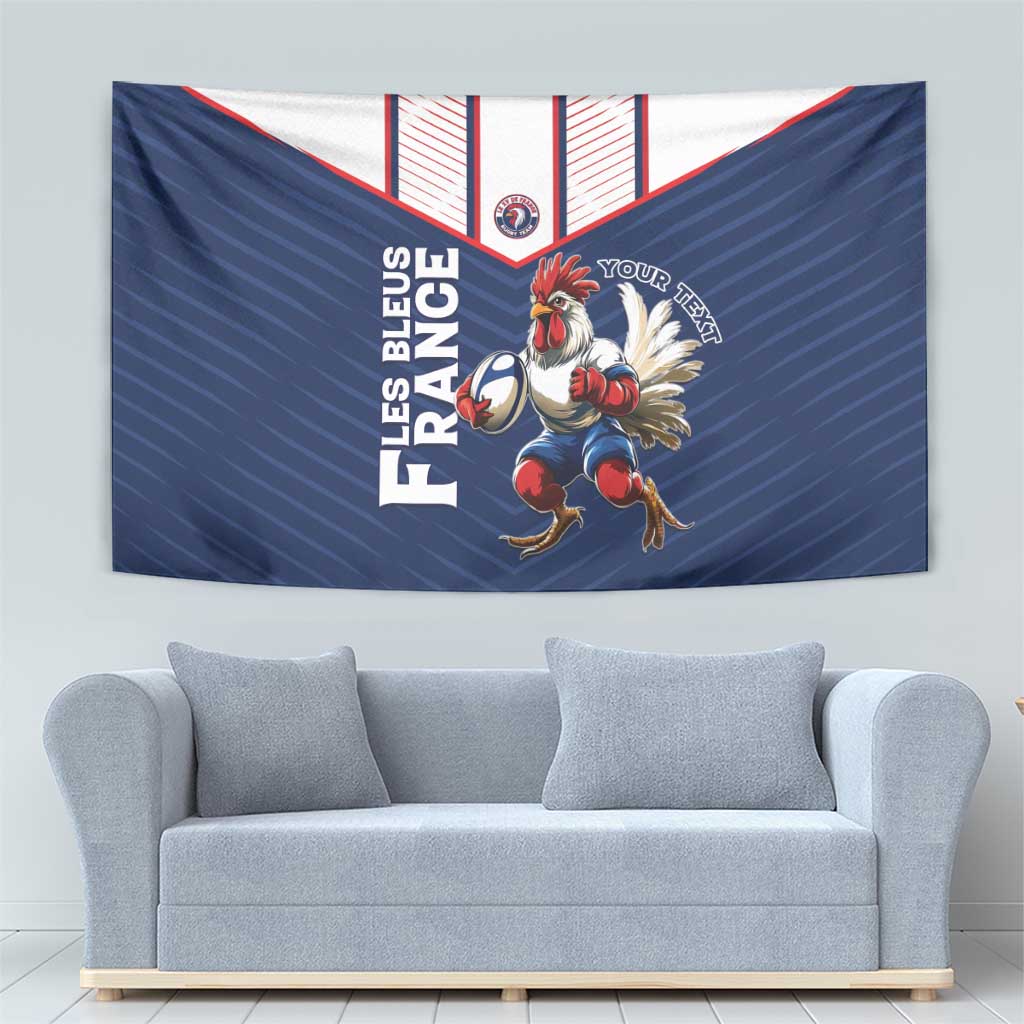France Rugby Custom Tapestry Allez Les Bleus - Sporty Style