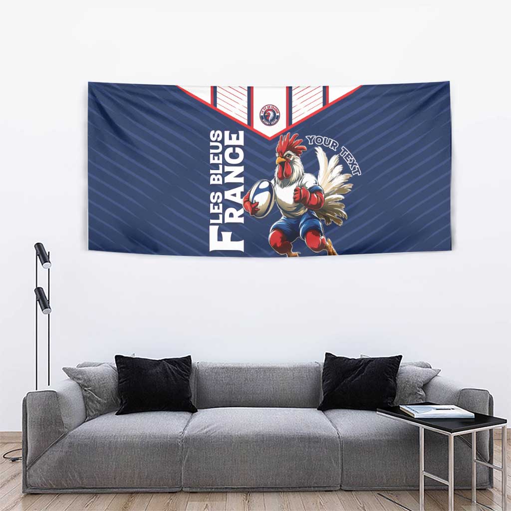 France Rugby Custom Tapestry Allez Les Bleus - Sporty Style
