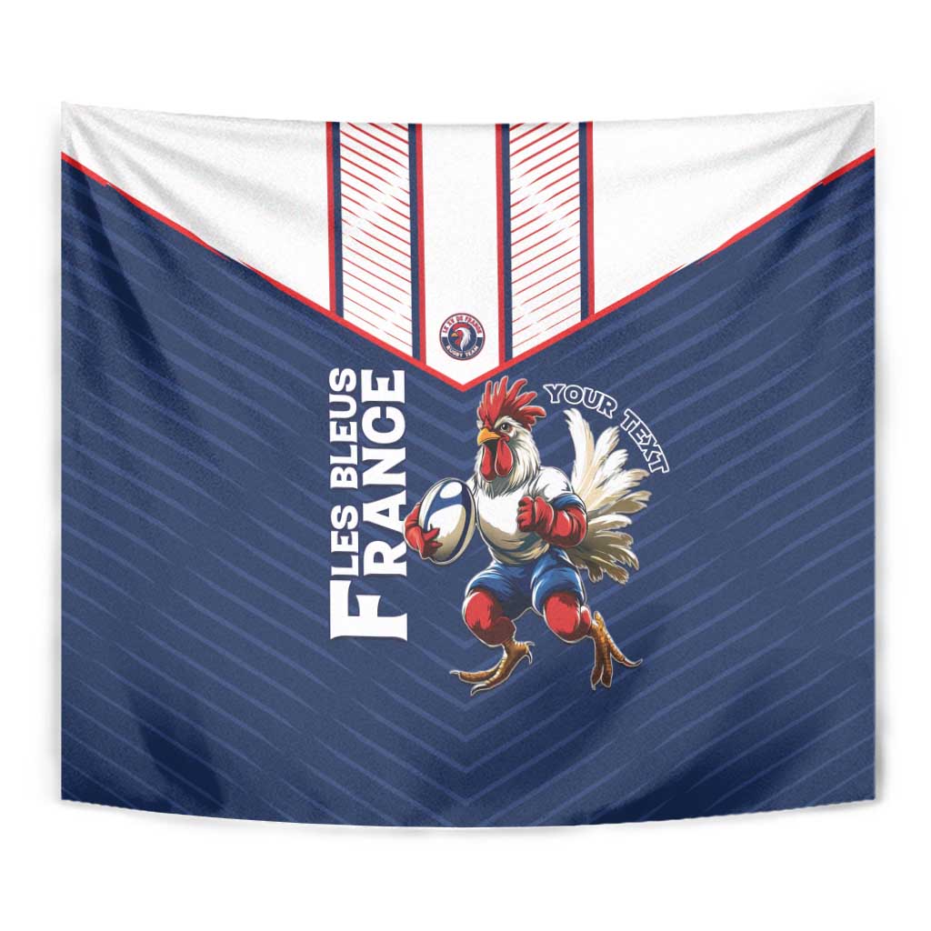 France Rugby Custom Tapestry Allez Les Bleus - Sporty Style