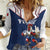 France Rugby Custom Women Casual Shirt Allez Les Bleus - Sporty Style