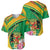 Personalized Congo Republic Day Baseball Jersey Coat Of Arms With Tropical Flower - Wonder Print Shop