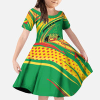 Personalized Congo Republic Day Family Matching Mermaid Dress and Hawaiian Shirt Coat Of Arms With Tropical Flower - Wonder Print Shop