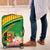 Congo Republic Day Luggage Cover Coat Of Arms With Tropical Flower - Wonder Print Shop