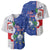 Cape Verde Christmas Baseball Jersey Black Santa Felix Natal - Wonder Print Shop