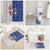 Cape Verde Christmas Bathroom Set Black Santa Felix Natal - Wonder Print Shop