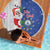 Cape Verde Christmas Beach Blanket Black Santa Felix Natal - Wonder Print Shop