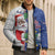 Cape Verde Christmas Bomber Puffer Jacket Black Santa Felix Natal - Wonder Print Shop