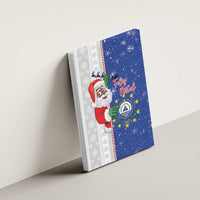 Cape Verde Christmas Canvas Wall Art Black Santa Felix Natal - Wonder Print Shop