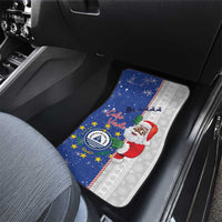 Cape Verde Christmas Car Mats Black Santa Felix Natal - Wonder Print Shop