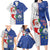 Cape Verde Christmas Family Matching Long Sleeve Bodycon Dress and Hawaiian Shirt Black Santa Felix Natal - Wonder Print Shop
