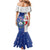Cape Verde Christmas Family Matching Mermaid Dress and Hawaiian Shirt Black Santa Felix Natal - Wonder Print Shop
