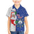 Cape Verde Christmas Family Matching Mermaid Dress and Hawaiian Shirt Black Santa Felix Natal - Wonder Print Shop