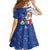 Cape Verde Christmas Family Matching Off The Shoulder Long Sleeve Dress and Hawaiian Shirt Black Santa Felix Natal - Wonder Print Shop