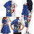 Cape Verde Christmas Family Matching Off The Shoulder Long Sleeve Dress and Hawaiian Shirt Black Santa Felix Natal - Wonder Print Shop
