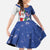 Cape Verde Christmas Family Matching Off Shoulder Maxi Dress and Hawaiian Shirt Black Santa Felix Natal - Wonder Print Shop