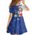 Cape Verde Christmas Family Matching Off Shoulder Maxi Dress and Hawaiian Shirt Black Santa Felix Natal - Wonder Print Shop