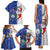 Cape Verde Christmas Family Matching Tank Maxi Dress and Hawaiian Shirt Black Santa Felix Natal - Wonder Print Shop