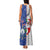 Cape Verde Christmas Family Matching Tank Maxi Dress and Hawaiian Shirt Black Santa Felix Natal - Wonder Print Shop