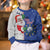 Cape Verde Christmas Kid Ugly Christmas Sweater Black Santa Felix Natal - Wonder Print Shop